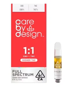 1:1 CBD:THC 1g Vape Cartridge
