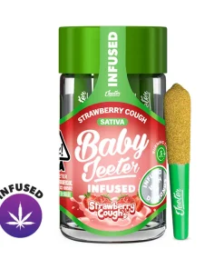Baby Jeeter | Quad-Infused – Strawberry Cough