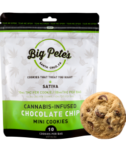 Big Pete’s Treats Chocolate Chip Cookies Sativa 100mg (10pk)