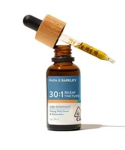 Papa Barkley Releaf Tincture 1:1 CBD:THC, 15ml